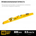 Уровень литой HARD, 600 мм, с зеркальным глазком STAYER Professional 3483-060