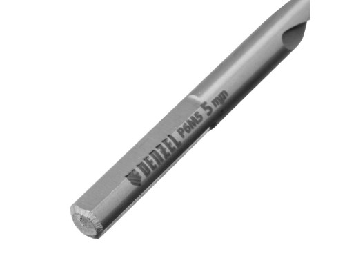 Сверло спиральное по металлу 5 x 86 мм, Р6М5, Golden Tip Denzel (718233)