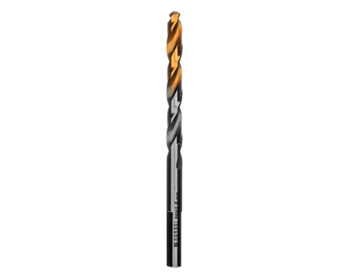 Сверло спиральное по металлу 6 x 93 мм, Р6М5, Golden Tip Denzel (718235)