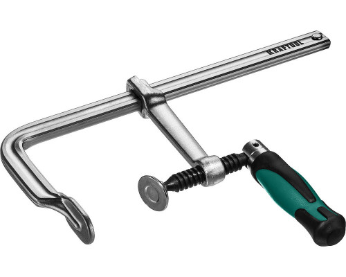 Цельнокованая струбцина F Forge FF-300/120, 120 х 300 мм KRAFTOOL 32014-120-300