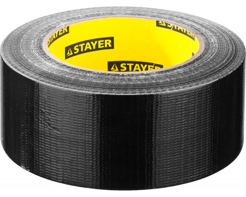 Лента армированная 48 мм, 45 м, черная STAYER Professional 12086-50-50