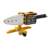 Аппарат для сварки пластиковых труб DWP-1500, 1500 Вт, 260-300 град, комплект насадок, 20-63 мм Denzel (94205)