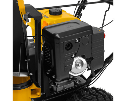 Бензиновая снегоуборочная машина SBL 711D PRO, 302cc, эл.старт, фара, обогрев, блок. дифф. Denzel (97655)