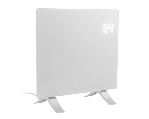 Конвектор электрический OptiPrime-1000, Wi-Fi, тачс, цифровой термостат, 1000 Вт Denzel (98121)