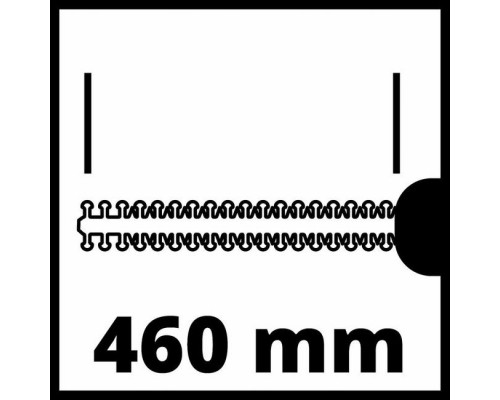 Кусторез электрический с телескопич штангой Einhell GC-HH 9046,900вт,41см,20мм,штанга 1970-2600мм (3403880)