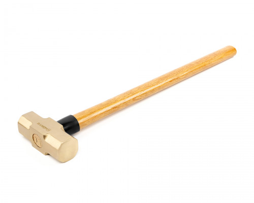 Кувалда 1,5 кг AlCu рукоятка дерево гикори искробезопасная 191G-1008, HORTZ