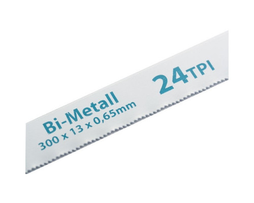 Полотна для ножовки по металлу, 300 мм, 24 TPI, BIM, 2 шт Gross (77729)