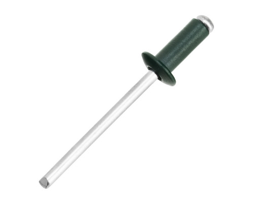 Заклепки 4.0 х 10 мм RAL 6005, темно-зеленые, 50 шт Matrix (40684)