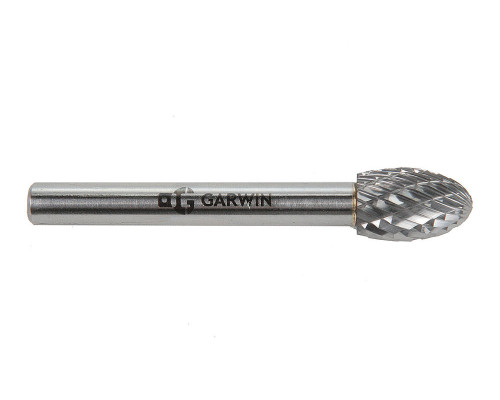 Борфреза овальная 10x16x60 мм, VHM, DC, форма E (серия 900605) GARWIN INDUSTRIAL 900605-101660