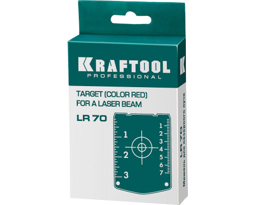 Мишень для лазерных приборов KRAFTOOL 34725