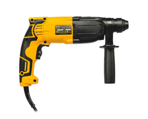 Перфоратор электрический RH-650-18, SDS-plus, 650 Вт, 2.0 Дж, 3 плюс 1 режим Denzel (26603)