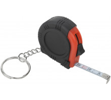Рулетка-брелок, обрезиненный корпус 1 м х 6 мм