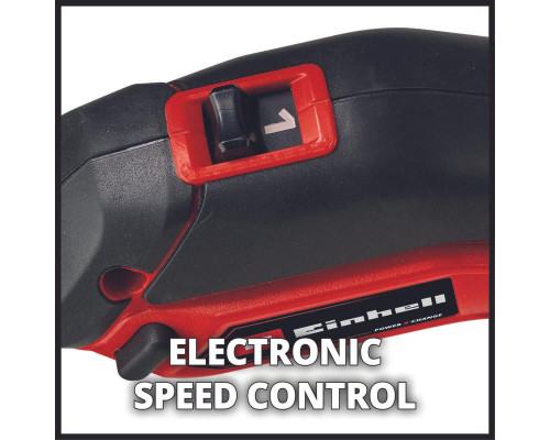 Триммер аккумуляторный Einhell PXC GE-CT 18/33 Li,18В,33см,2 скор,леска,изогн.рукоятка,без АКК и ЗУ (3411270)