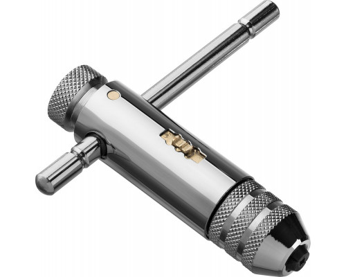 Метчикодержатель для M3-M10 с храповым механизмом и реверсом Профессионал ЗУБР 28137-85