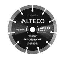Диск алмазный по асфальту 450*25,4 ALTECO, шт