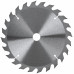 Диск пильный для циркулярных пил по дереву 190 х 20/16 х 24T (37743)