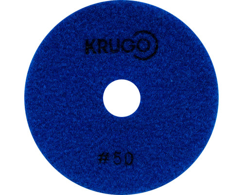 Круг алмазный гибкий шлифовальный (АГШК) KRUGO №50#, сухой 100 мм (PPD040050)