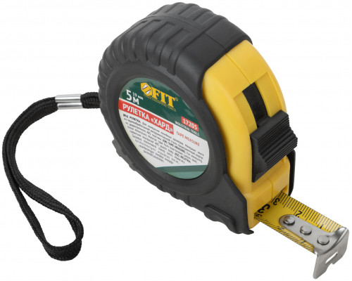 Рулетка прорезиненный корпус 