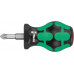 Отвёртка короткая крестовая PH 2 x 25 мм Stubby серия 350 PH Wera WE-008851