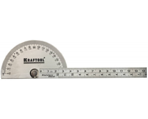 Транспортир 145 мм Protractor KRAFTOOL 34290
