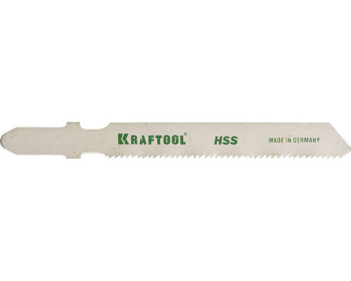 Полотна для лобзика 50 мм EU-хвост. по металлу HSS, шаг 1.2 мм, 5 шт T118A KRAFTOOL 159551-1.2-S5
