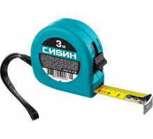 Рулетка 3 м х 16 мм СИБИН 34020-03-16