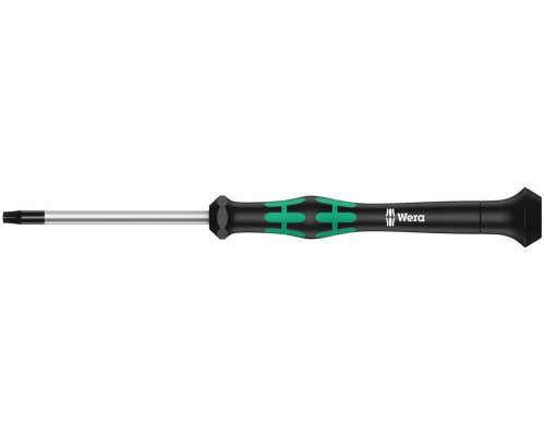 Отвёртка прецизионная TX 10 x 60 мм с отверстием TORX BO Kraftform Micro серия 2067 Wera WE-118050