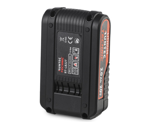 Батарея аккумуляторная TECHNIC 20В, 2Ач RUNTEC RT-LB22T