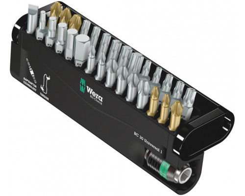Набор бит с битодержателем Rapidaptor 30 Universal 1, 30 пр., 1/4