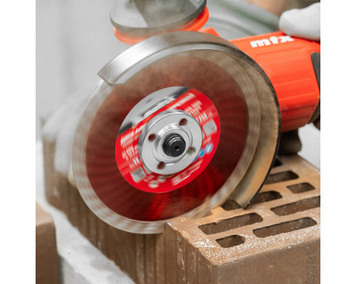 Диск алмазный, отрезной Turbo, 125 х 22.2 мм, сухая резка Matrix Professional (73179)