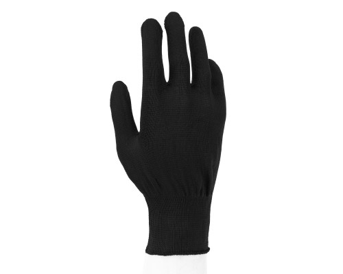 Перчатки Нейлон, 13 класс, черные, XL (67843)