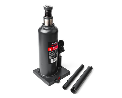 Домкрат бутылочный профессиональный 5 т, 220-420 мм TECHNIC RUNTEC RT-VJ5T