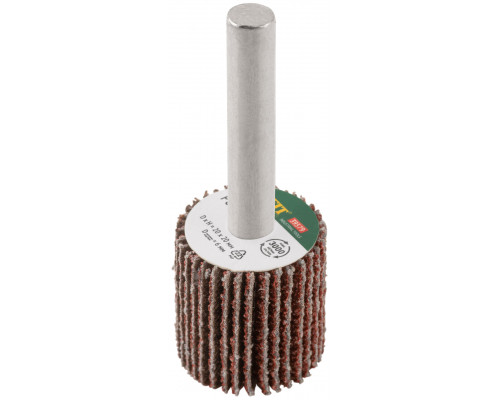 Диск лепестковый для дрели радиальный 20х20х6 мм Р 80 (39579)