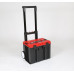 Кейс инструментальный системный Einhell E-Case L, внутренние р.415х273х320мм,до120кг,колеса,выдв.рук (4540014)