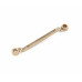Ключ гаечный накидной двусторонний коленчатый 6х7 искробезопасный сплав AlCu 151-0607, HORTZ