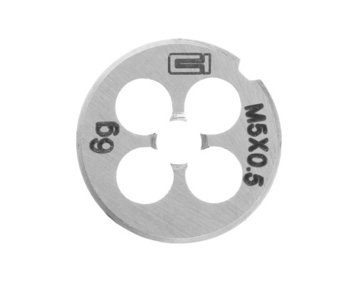 Плашка М5 х 0.5 мм Сибртех