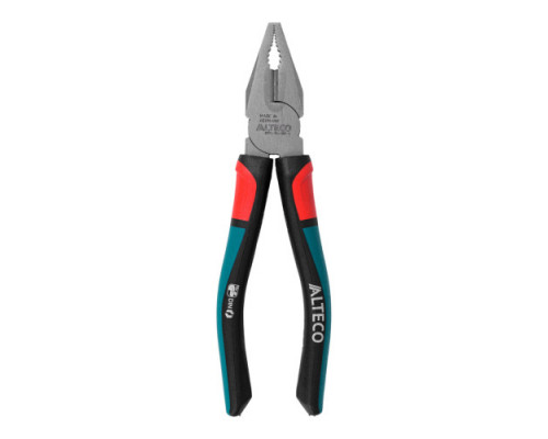 Плоскогубцы комбинированные 180 мм, 3К рукоятка ALTECO Industrial 0101-3K-180-X, шт (96864)