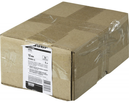 Шайба DIN 125A 12 мм, цинк, 5 кг ЗУБР 303800-12