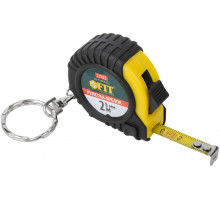 Рулетка-брелок, прорезин.корпус 2 м x 8 мм