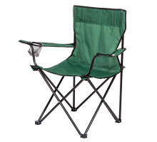 Стул складной с подлокотниками и подстаканником 81 х 51 х 86 см Camping Palisad (69608)