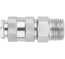 Адаптер быстросъемный с запорным клапаном с внешней резьбой 1/2 (81245)