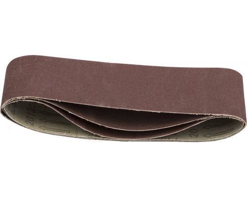 Лента шлифовальная 75х457 мм, P100, для ЛШМ, 3 шт. STAYER Master 35441-100