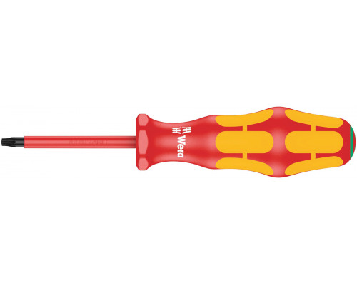 167 i TORX® VDE Отвёртка диэлектрическая, TX 6 x 80 мм (WE-006182)