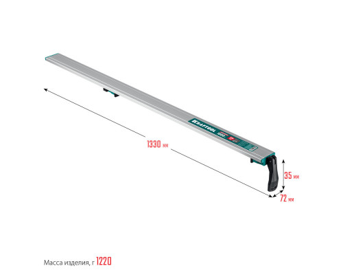 Направляющая шина CG-100, 1025 мм, зажимная KRAFTOOL 32235-1.0