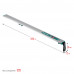 Направляющая шина CG-100, 1025 мм, зажимная KRAFTOOL 32235-1.0