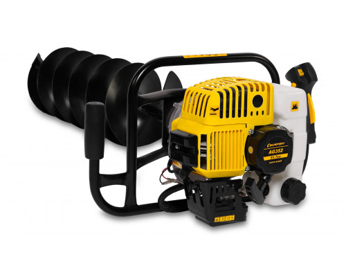 Мотобур 1,4кВт 51,7см? 9,4кг без шнека CHAMPION AG352