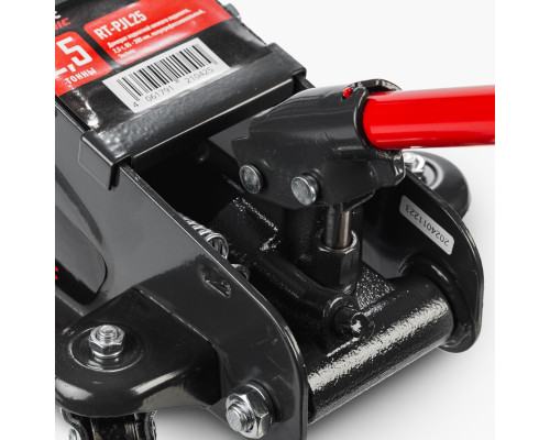 Домкрат подкатной низкого подхвата 2,5 т, 85-380 мм, полупрофессиональный TECHNIC RUNTEC RT-PJL25