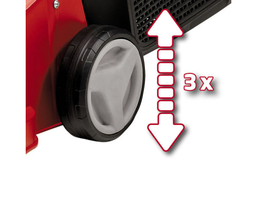 Газонокосилка электрическая Einhell GC-EM 1032,1000Вт,32см,20-60мм,3ступени,30л (3400257)