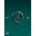 Колесо полиуретановое для тачек MAXDrive, 4.80/4.00-8 х 380 мм, подшипник - 20 мм KRAFTOOL 39869