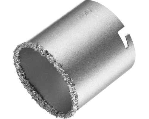 Коронка кольцевая 73 мм, L 55 мм, карбид вольфрама KRAFTOOL 33401-73_z01